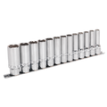 Deep Lock-On™ Socket Set 1/2"Sq Drive 13pc AK2745