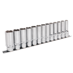 Deep Lock-On™ Socket Set 1/2"Sq Drive 13pc AK2745