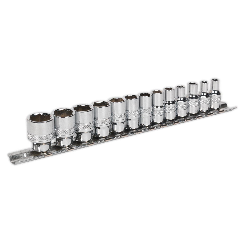 Lock-On™ Socket Set 1/4"Sq Drive 13pc AK2746