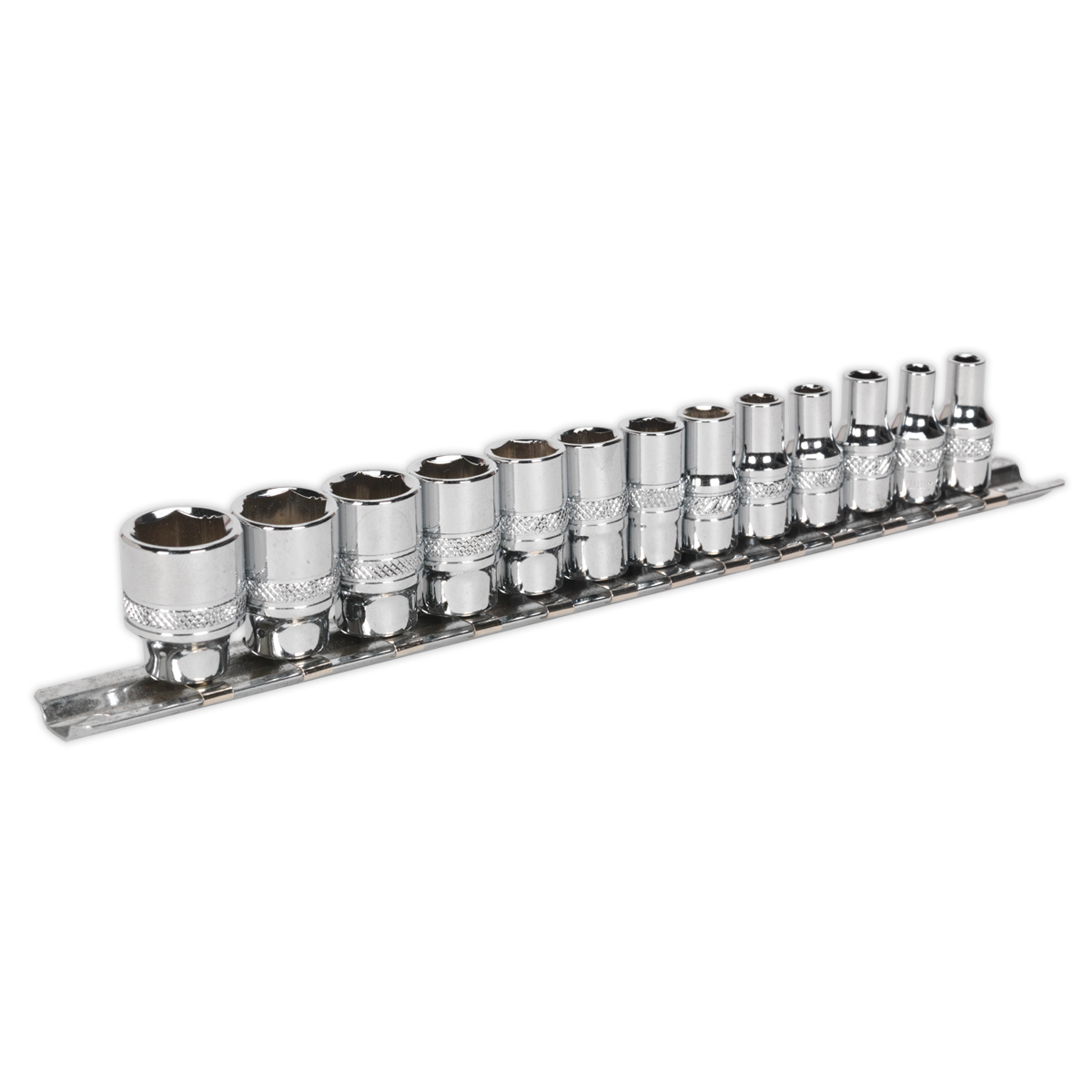 Lock-On™ Socket Set 1/4"Sq Drive 13pc AK2746