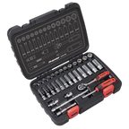 Lock-On™ Socket Set 1/4"Sq Drive 32pc AK27480