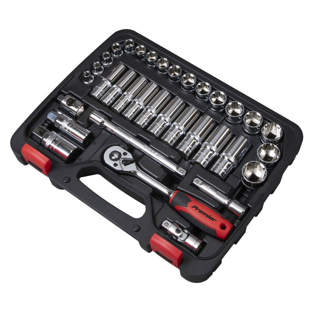 Lock-On™ Socket Set 3/8"Sq Drive 34pc AK27481