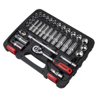 Lock-On™ Socket Set 3/8"Sq Drive 34pc AK27481