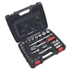 Lock-On™ Socket Set 1/2"Sq Drive 26pc AK27482