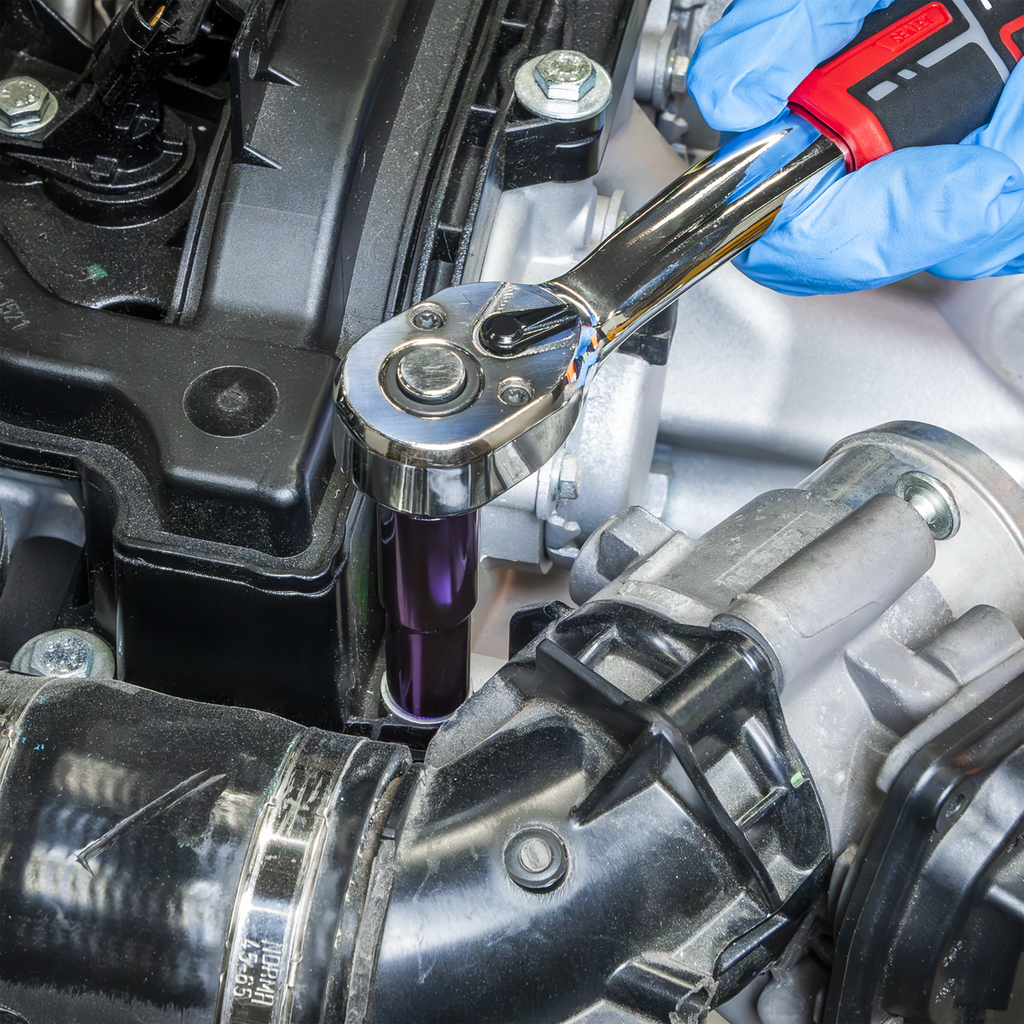 Deep Multi-Coloured Socket Set 3/8"Sq Drive 10pc AK285D