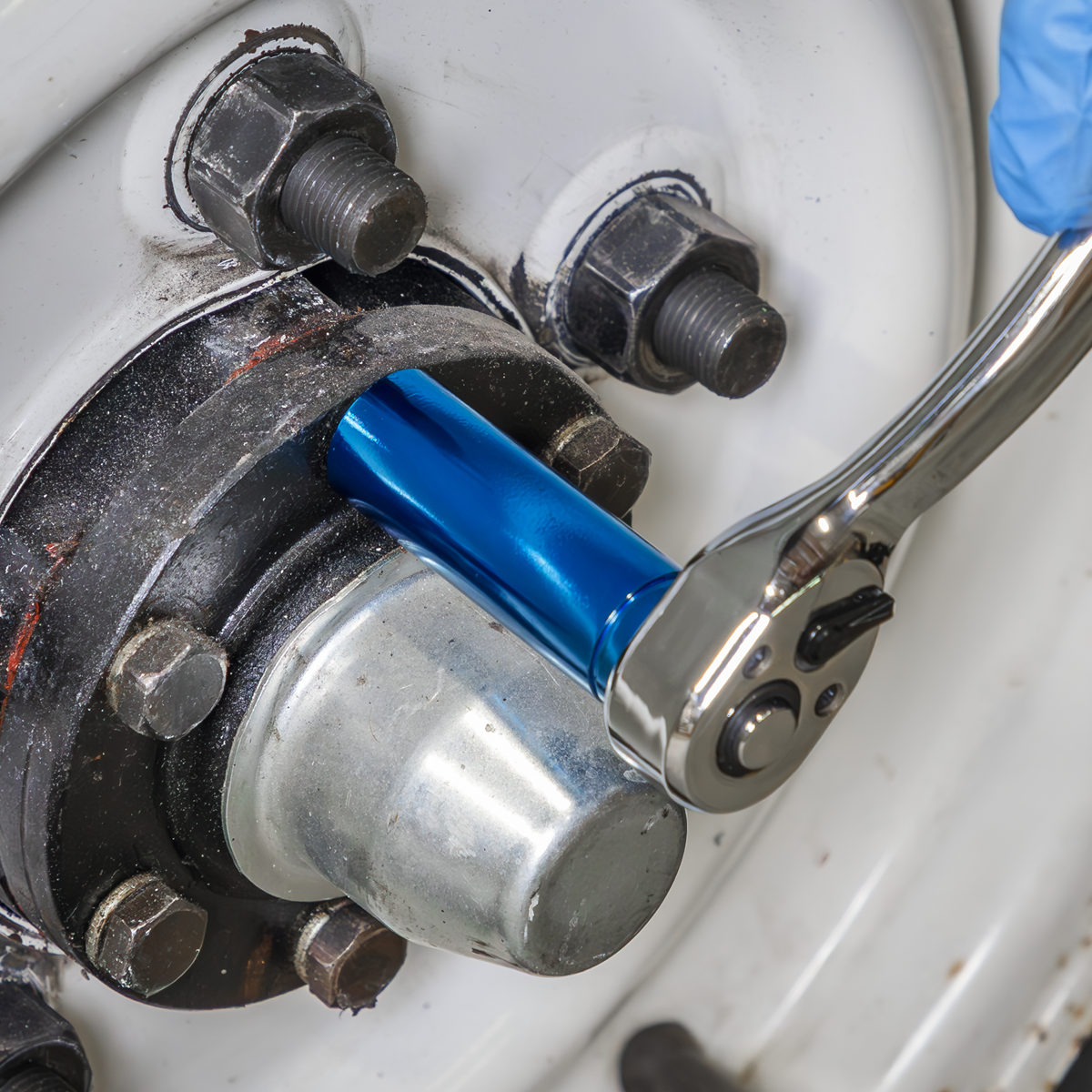 Deep Multi-Coloured Socket Set 3/8"Sq Drive 10pc AK285D