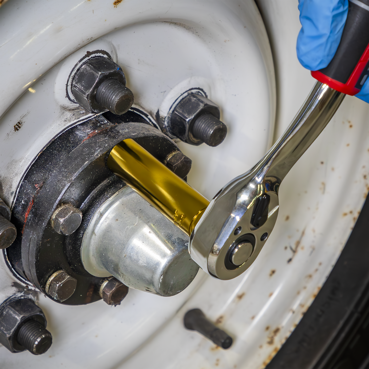 Deep Multi-Coloured Socket Set 1/2"Sq Drive 10pc AK288D