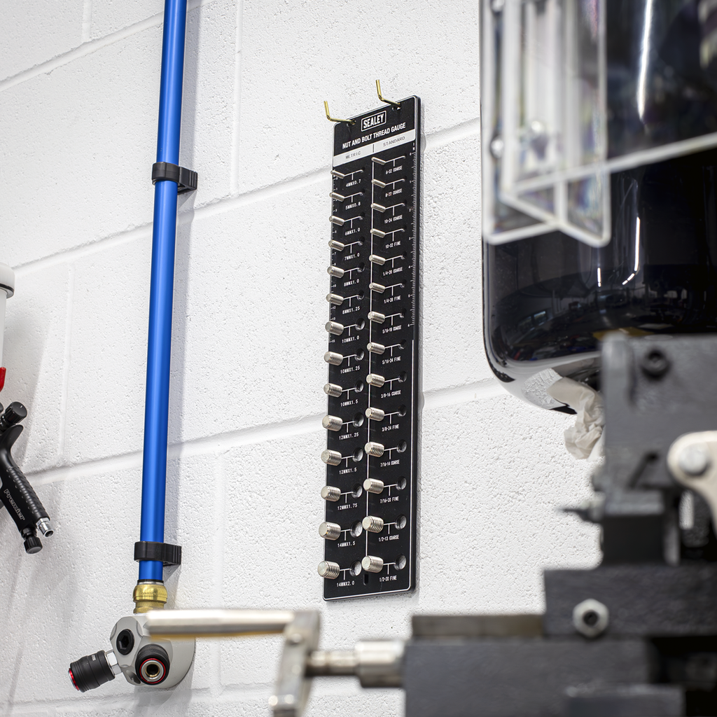 Metric/Imperial Nut & Bolt Thread Checker AK28