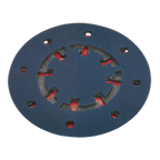 Universal Dust-Free Hook-and-Loop DA Backing Pad 150mm x 5/16"UNF AK290