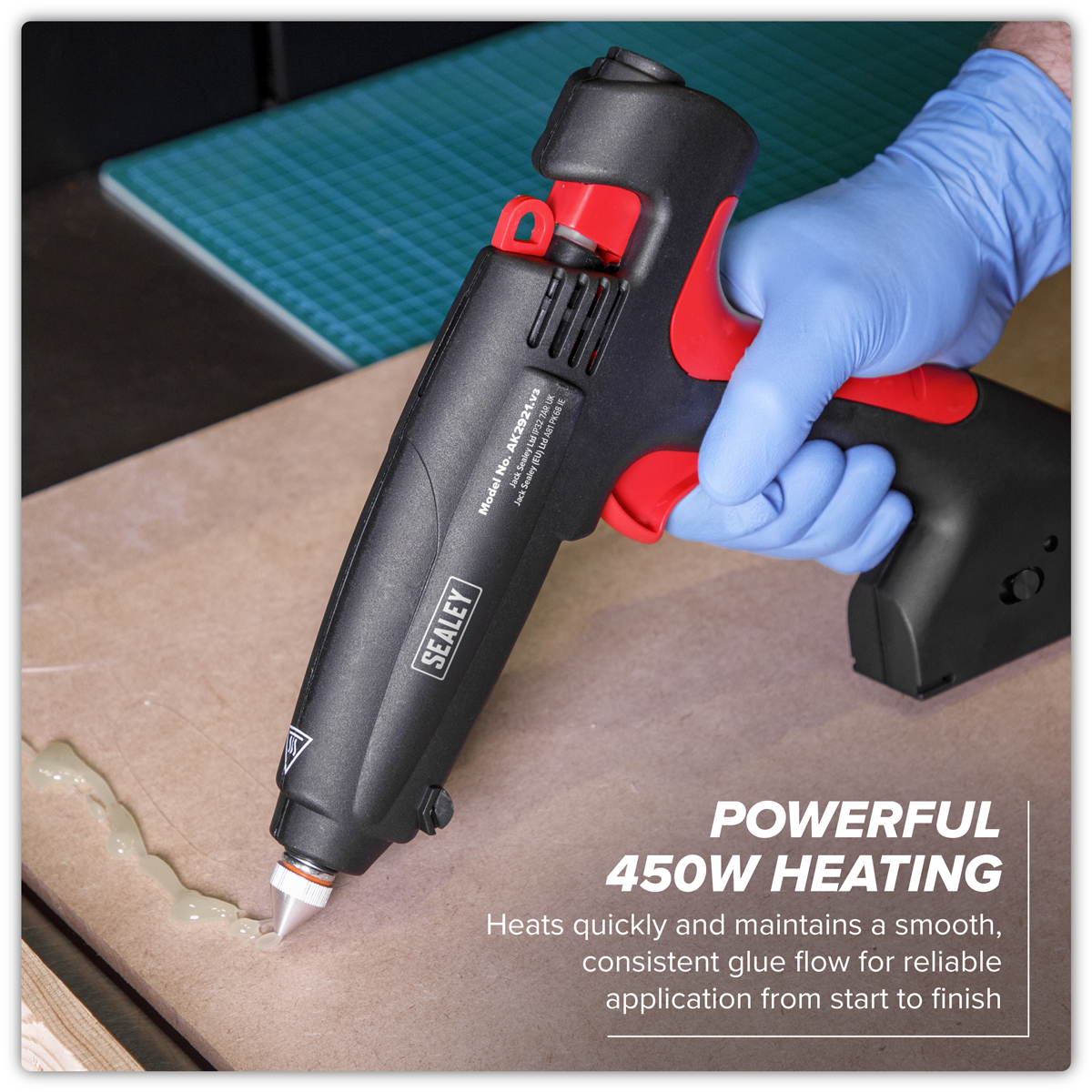 Glue Gun 450W/230V AK2921