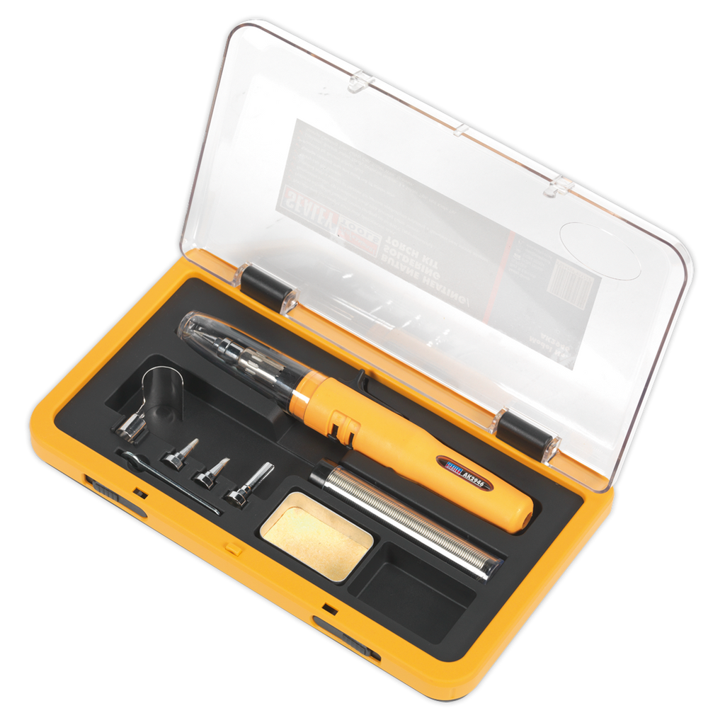 Butane Heating/Soldering Torch Kit 8pc AK2946
