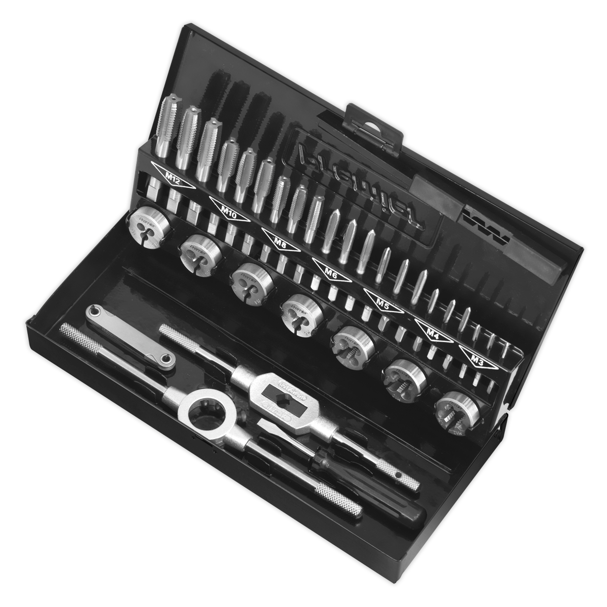 Tap & Die Set Split Dies 32pc - HSS 4341 AK3015HSS