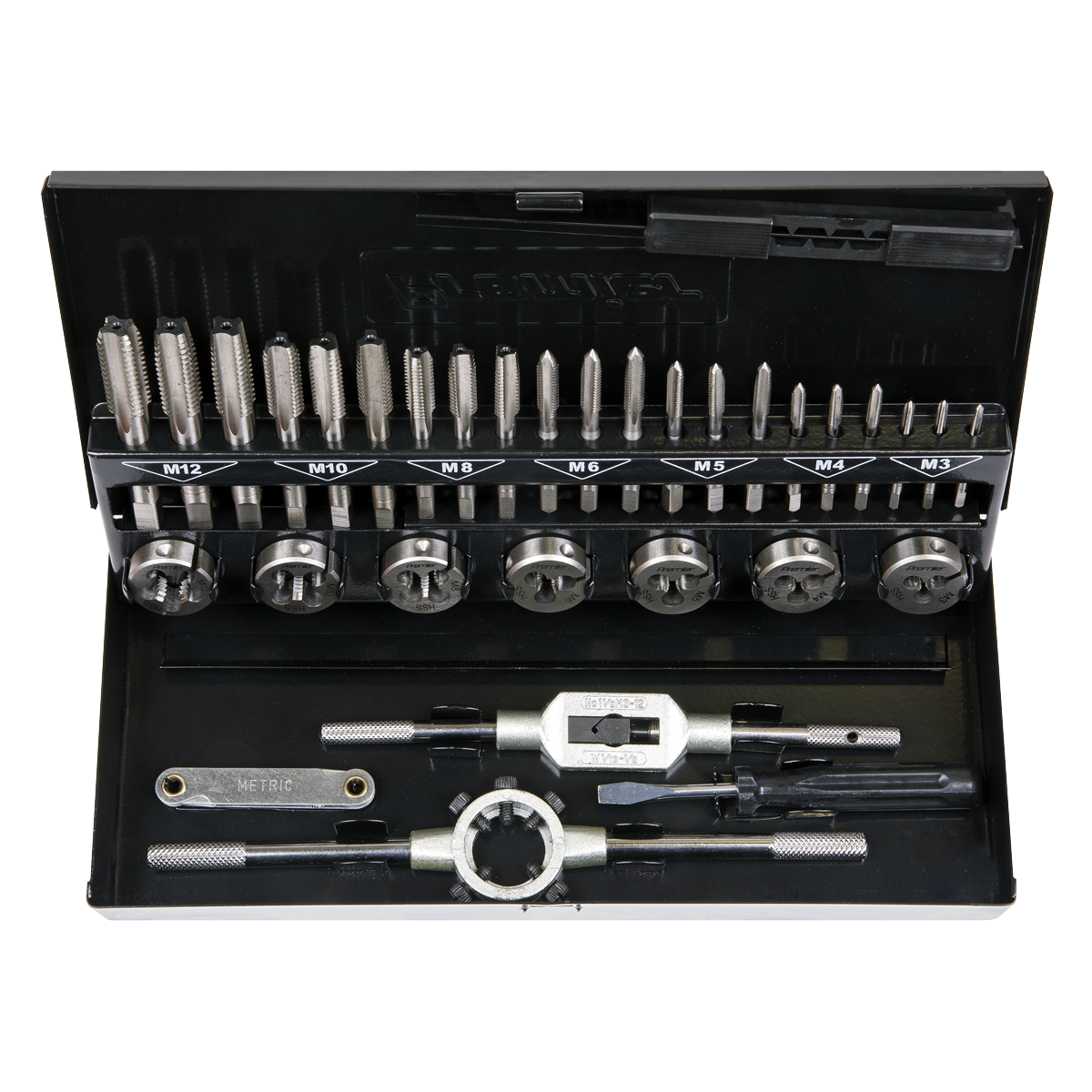 Tap & Die Set Split Dies 32pc - HSS 4341 AK3015HSS