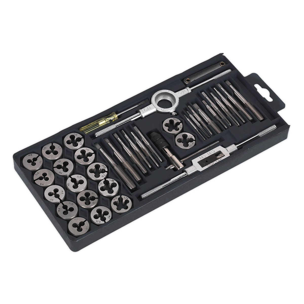 Tap & Die Set Split Dies 40pc AK301