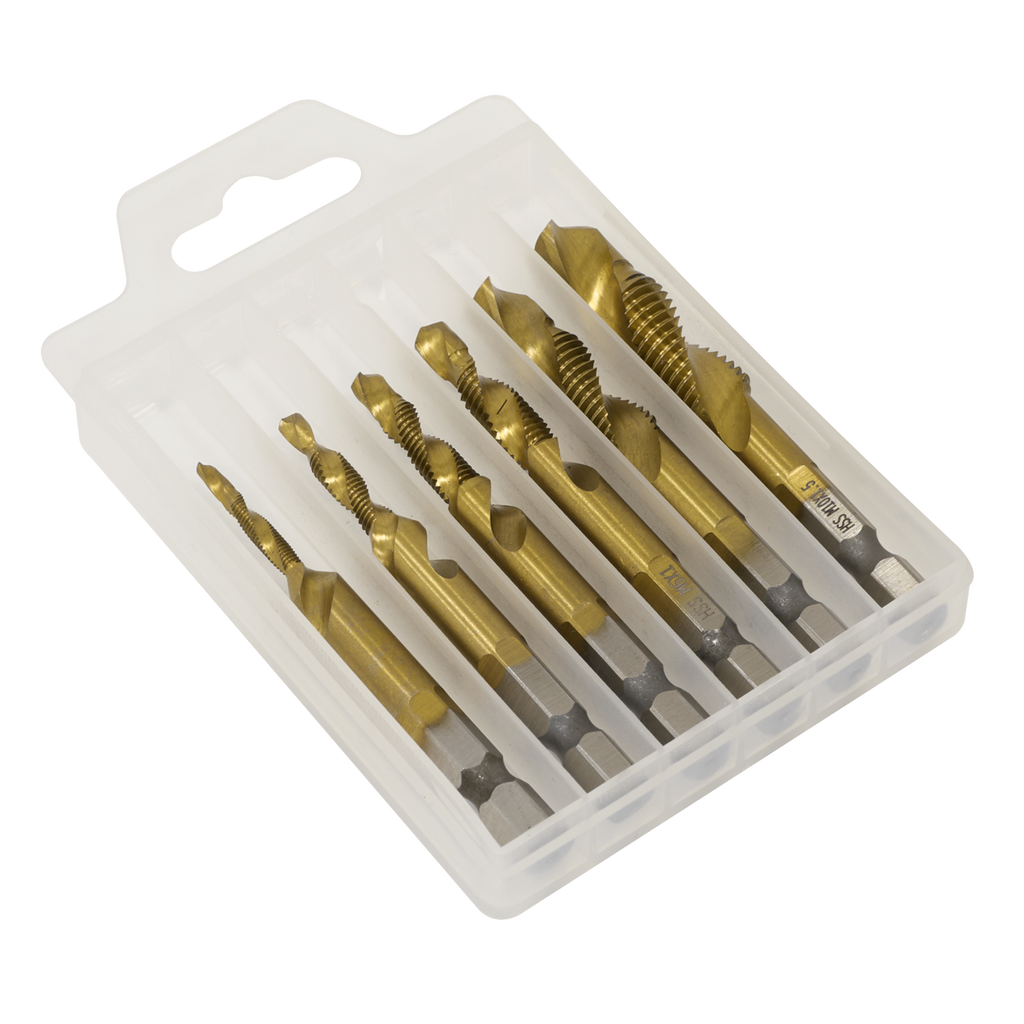 Combination Drill & Tap Bit Set 6pc AK3025