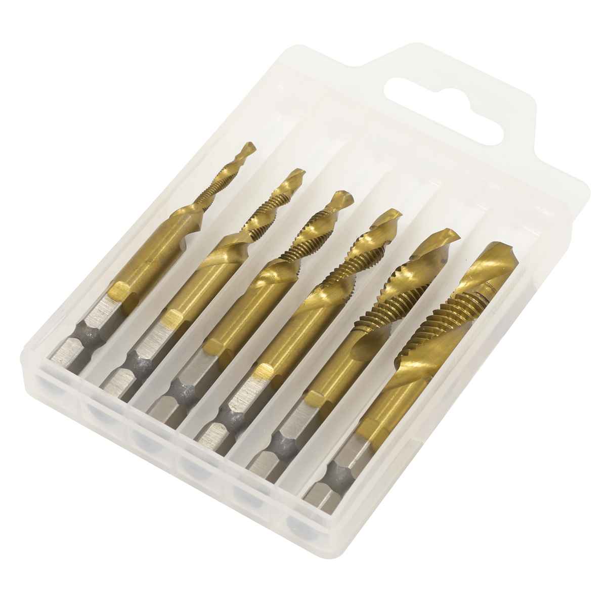 Combination Drill & Tap Bit Set 6pc AK3025