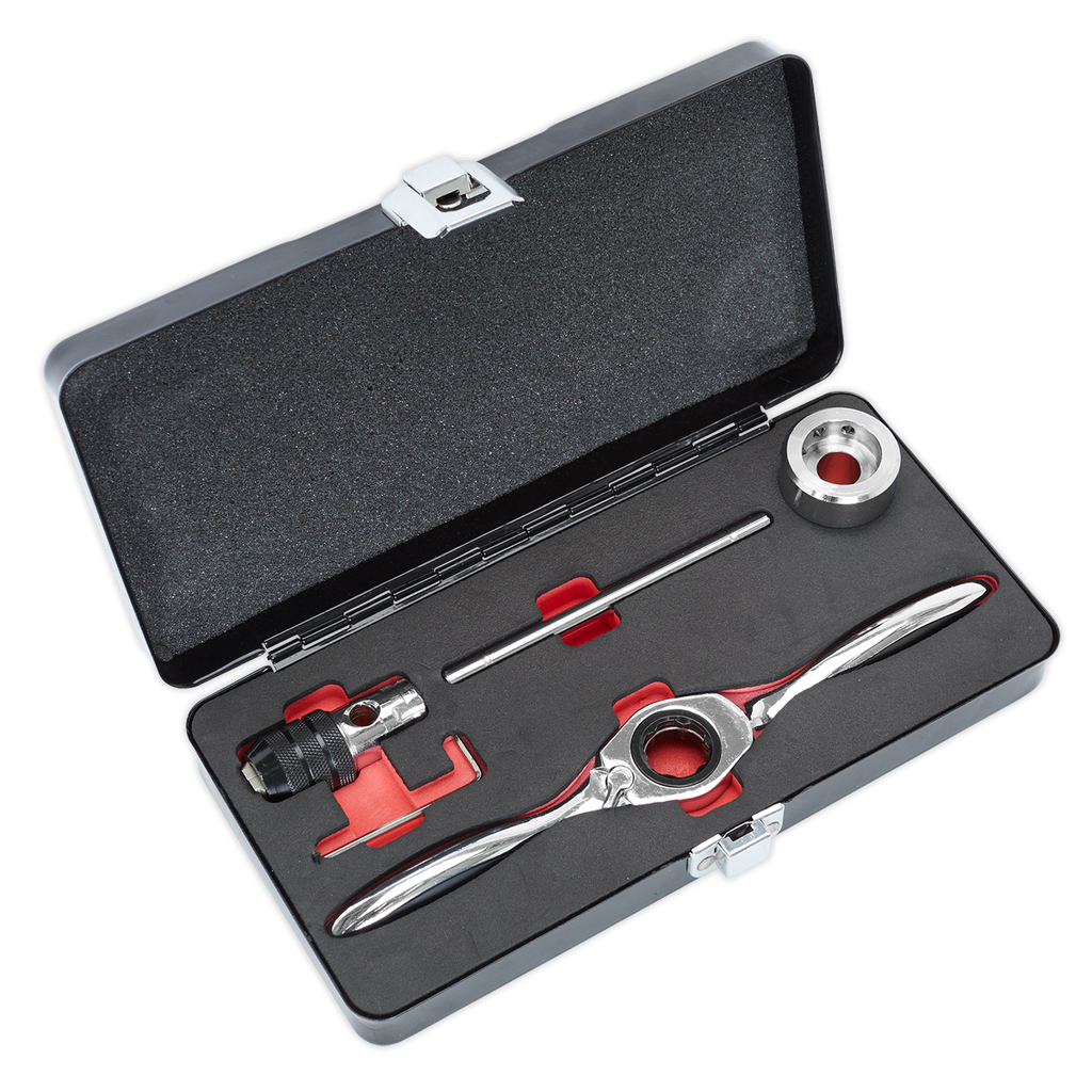 Bi-Directional Ratchet Tap & Die Holder Set 5pc AK3027