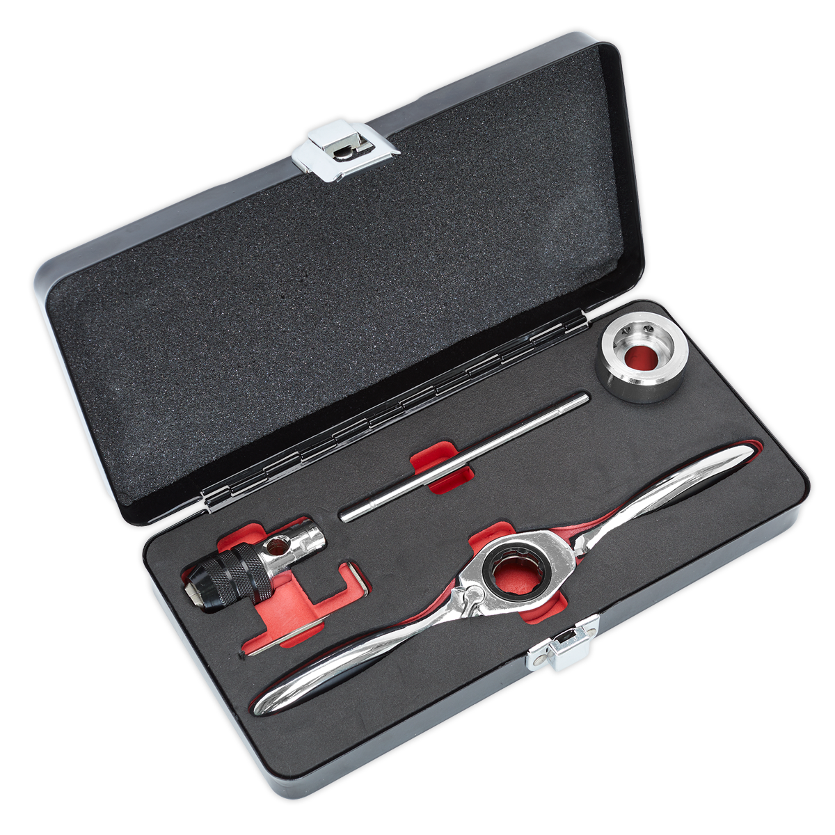 Bi-Directional Ratchet Tap & Die Holder Set 5pc AK3027