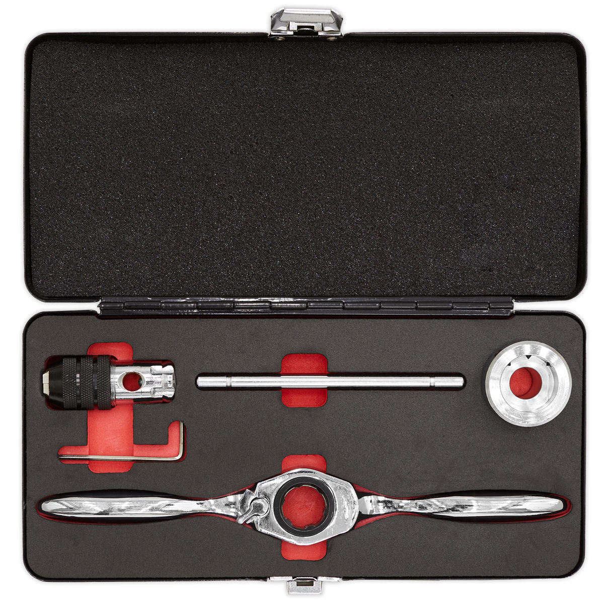 Bi-Directional Ratchet Tap & Die Holder Set 5pc AK3027