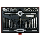 Tap & Die Set Split Dies 28pc AK3028