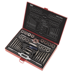 Metric/UNF/BSP Tap & Die Set Split Dies 33pc AK3033