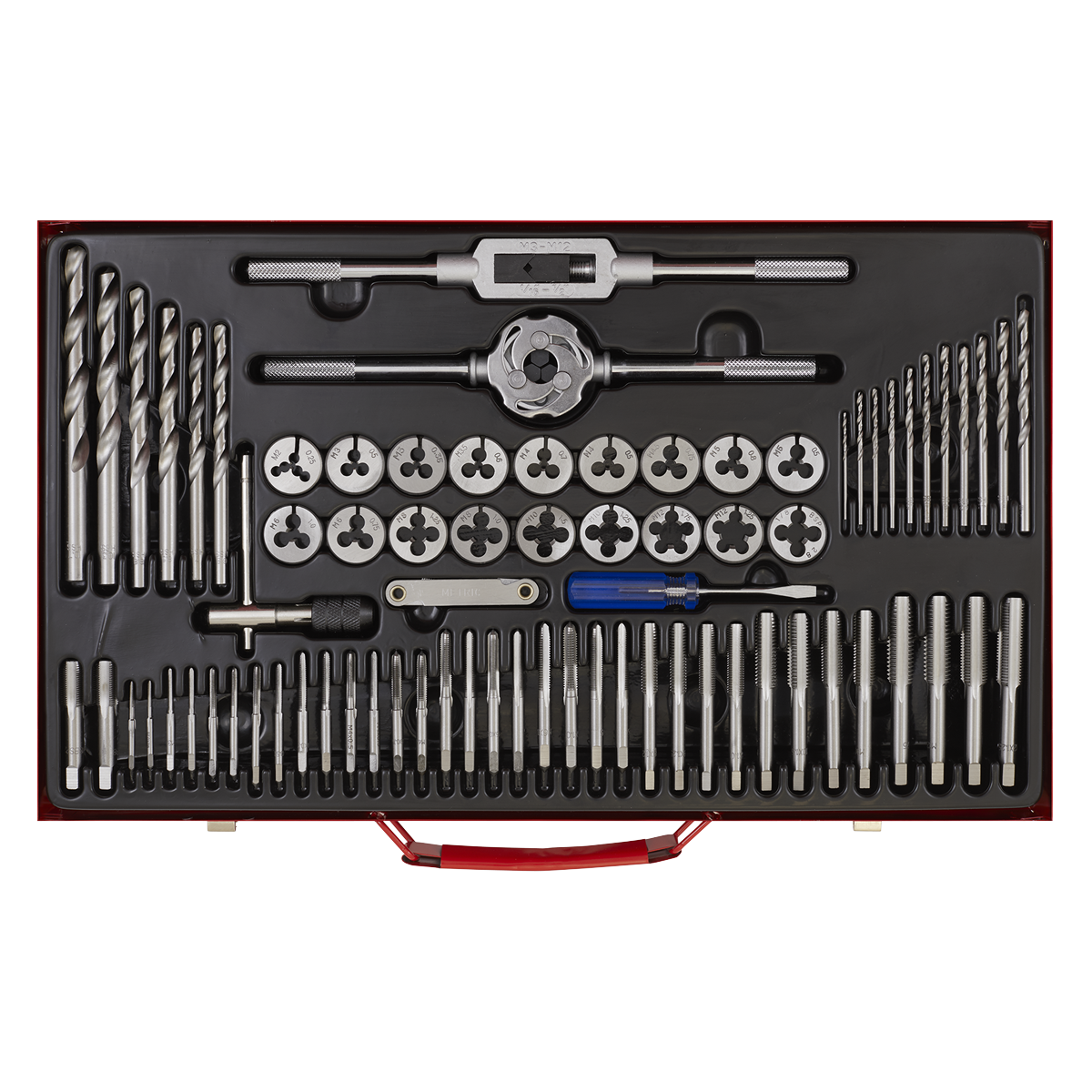 Tap & Die Set Split Dies 76pc AK3076