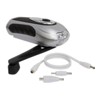 Rechargeable Wind-Up Torch 3 LED AK3305