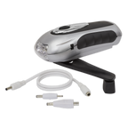 Rechargeable Wind-Up Torch 3 LED AK3305
