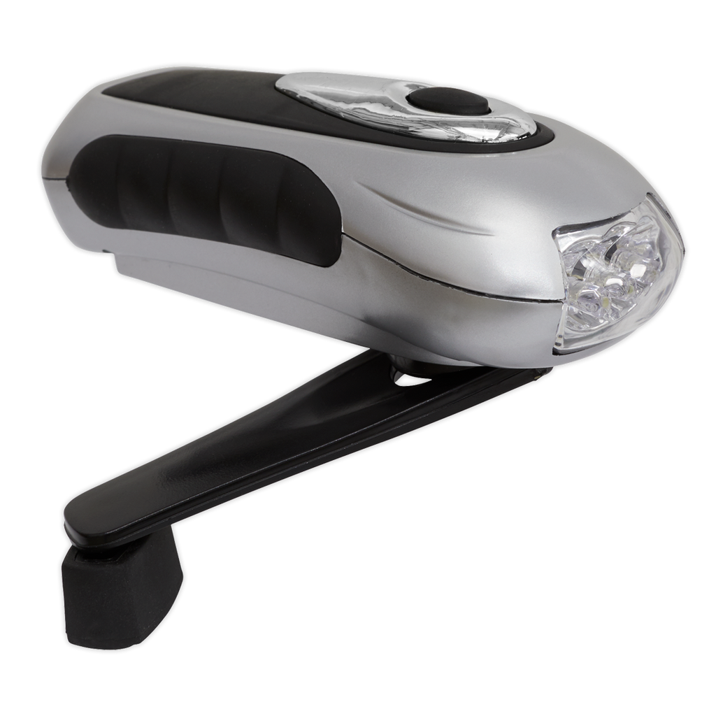 Rechargeable Wind-Up Torch 3 LED AK3305