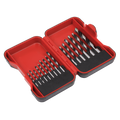 Brad Point Wood Drill Bit Set 15pc AK3715W