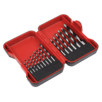 Brad Point Wood Drill Bit Set 15pc AK3715W