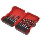 Brad Point Wood Drill Bit Set 15pc AK3715W