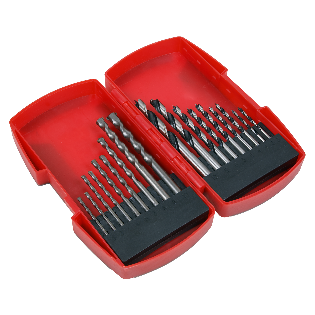 Wood/Masonry Drill Bit Set 18pc AK3718MW