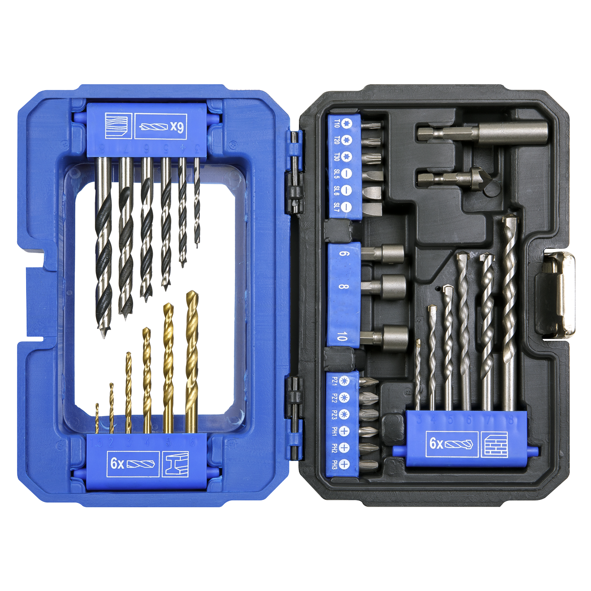 Drill & Bit Accessory Set 35pc AK3735