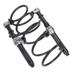 Heavy-Duty Coil Spring Compressor Set 1200kg 2pc AK3843