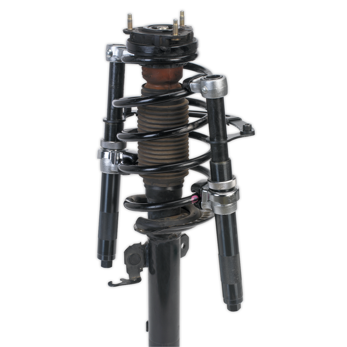 Heavy-Duty Coil Spring Compressor Set 1200kg 2pc AK3843