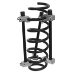 Coil Spring Compressor with Safety Hooks 1200kg 3pc AK384