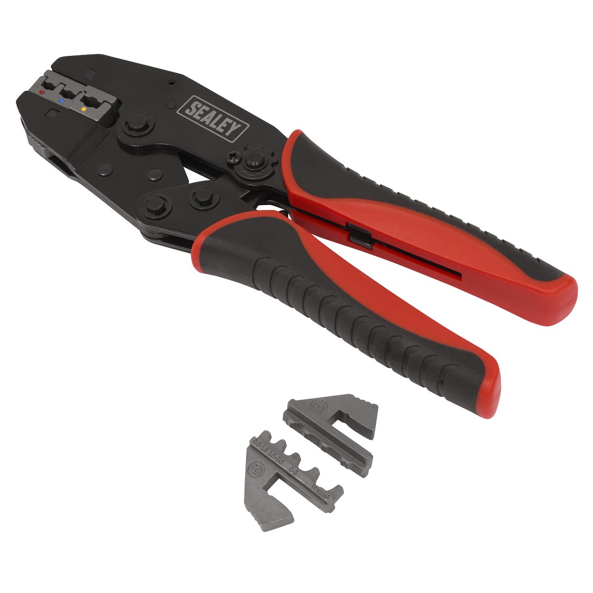 Ratchet Crimping Tool Interchangeable Jaws AK3857