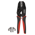 Ratchet Crimping Tool Interchangeable Jaws AK3857