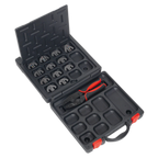 Ratchet Crimping Tool with Jaws and Storage Case AK3858COMBO