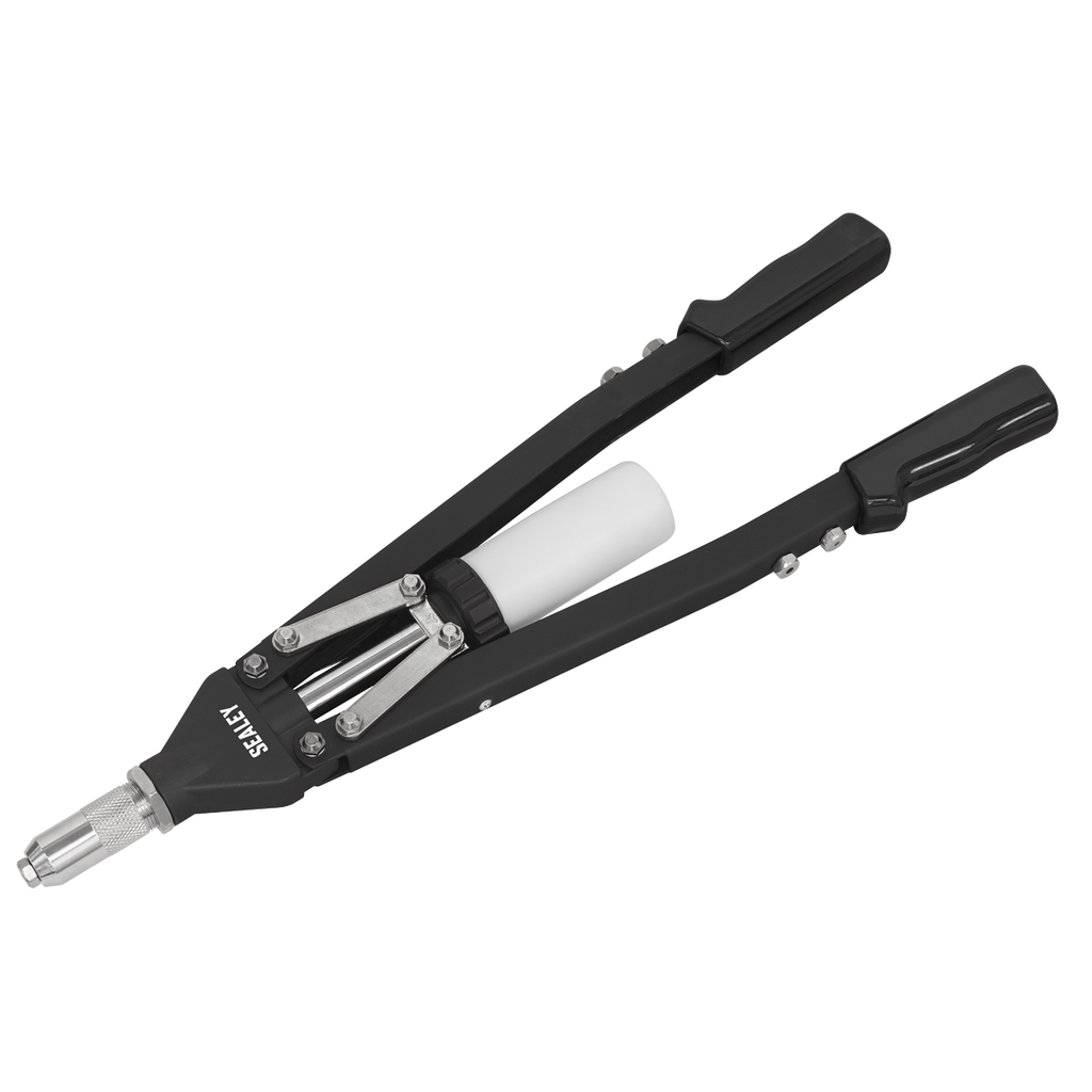Heavy-Duty Long-Arm Riveter with Collection Bowl AK3981