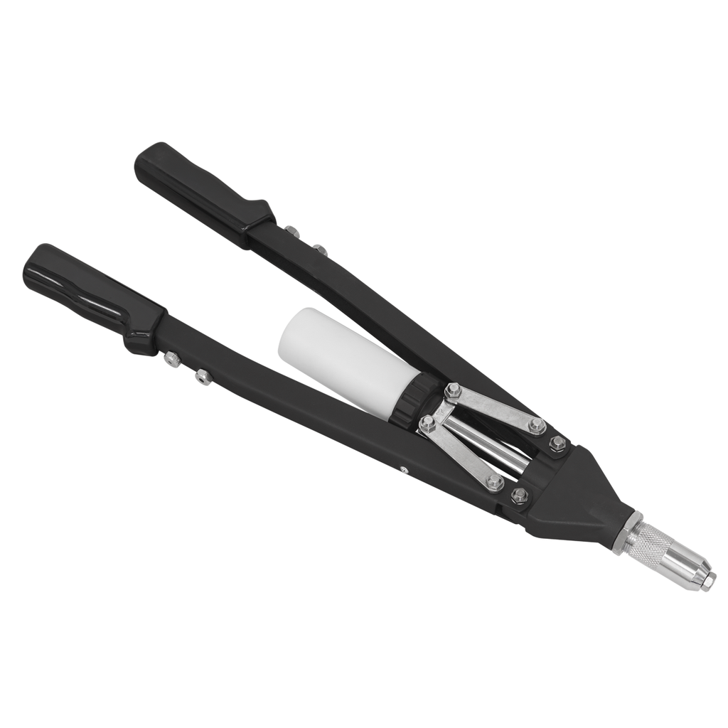 Heavy-Duty Long-Arm Riveter with Collection Bowl AK3981