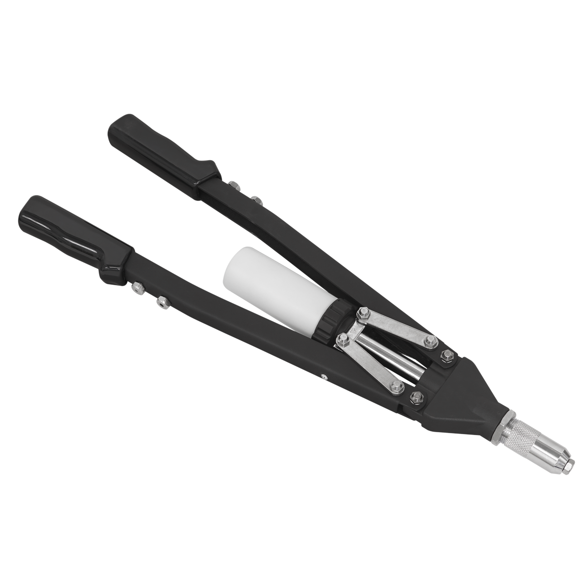 Heavy-Duty Long-Arm Riveter with Collection Bowl AK3981