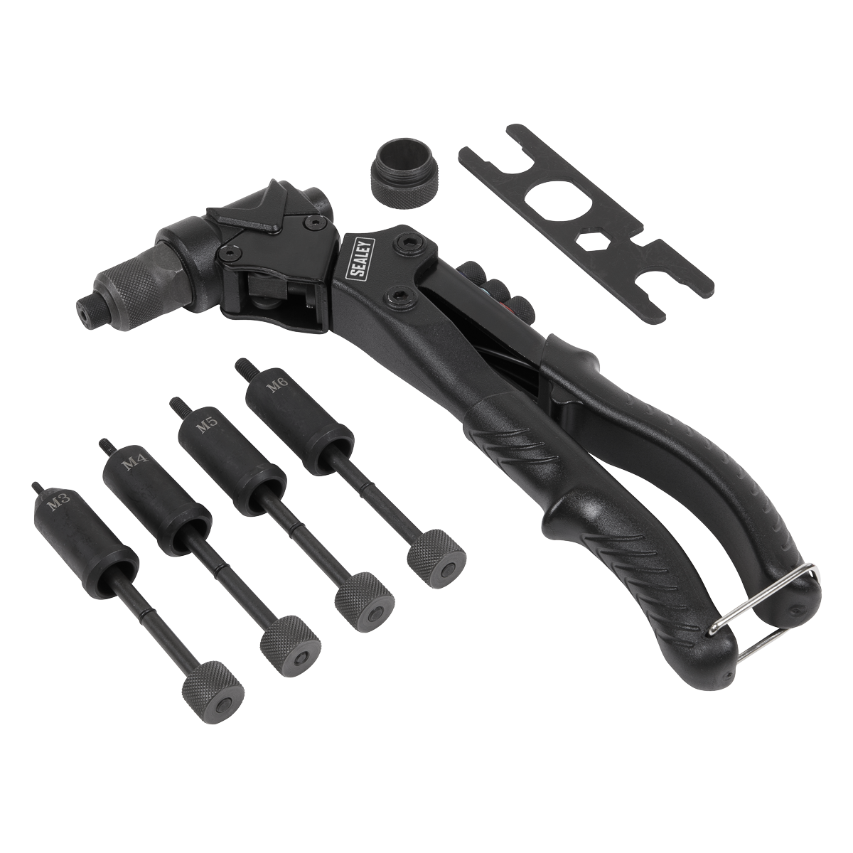 2-in-1 Riveter Swivel Head AK3992