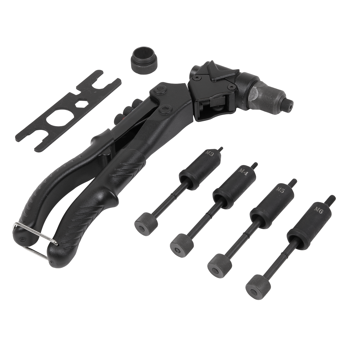 2-in-1 Riveter Swivel Head AK3992