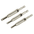 Self-Centring Chamfered Hinge Drill Set 3pc AK3HD