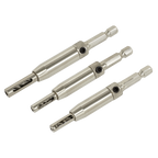 Self-Centring Chamfered Hinge Drill Set 3pc AK3HD
