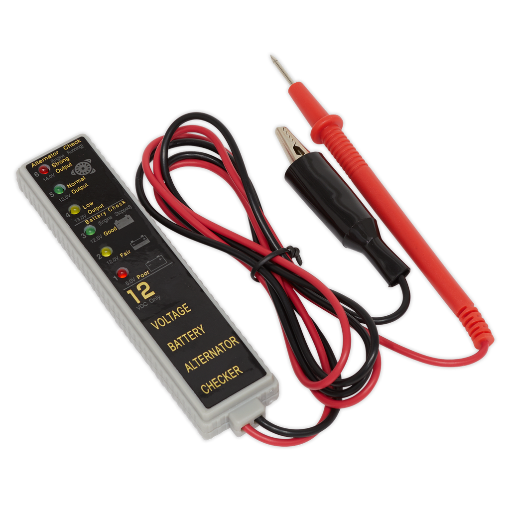 LED Battery & Alternator Tester 12V AK400