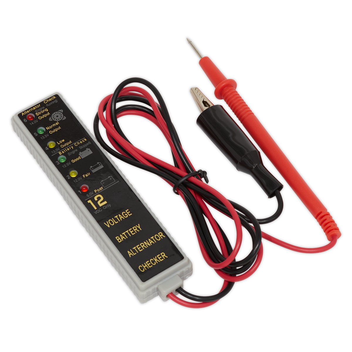 LED Battery & Alternator Tester 12V AK400