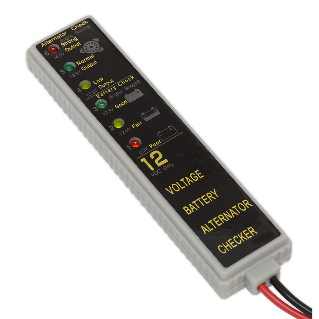 LED Battery & Alternator Tester 12V AK400